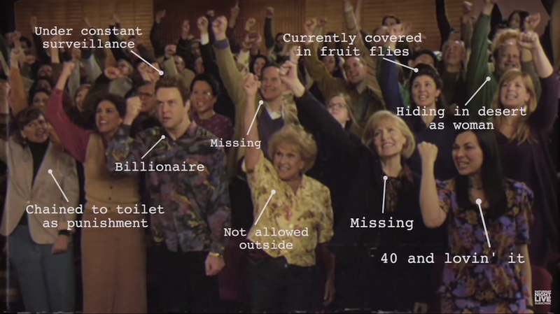Illustration for article titled Here's What the Cast of SNL Would Look Like as Demented Scientologists